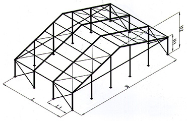 小跨度展览帐篷